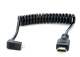 Atomos Micro HDMI (kąt)/HDMI kabel spiralny 50-65