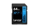 Lexar Professional 800x SDXC UHS-I cards, C10 V10 U1, R120/45MB 64GB