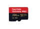 SanDisk Extreme PRO microSD V30 UHS-I - 256GB