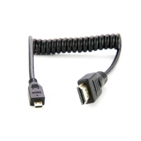 Atomos Straight Micro HDMI /HDMI kabel spiralny 30-45 cm