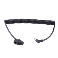 Atomos DC to D-TAP Locked connector Barrel Coiled Cable