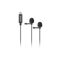 Boya (BY-M3D) Dual-Mic Lavalier Microphone) for Type-C devices