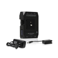 CoreSWX PowerBase EDGE Small Form Cine V-Mount Battery, 14.8v Includes charger and cable