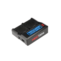 Hedbox RP-DC50 Digital Dual LCD Battery Charger with USB