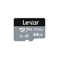 Lexar Pro 1066X microSDHC/microSDXC UHS-I (Silver) R160/W70 64GB