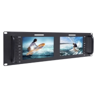 SEETEC monitor D71-H (Dual 7" 3RU)2x7 inch
