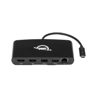 OWC Dock Thunderbolt 3 mini-Dock - 5 Port, 2 x HDMI, feat. 2 x HDMI 4K60, USB 3, USB 2, 1GB Network