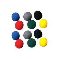 Sony AD-C77 12x wind screen for ECM-77 (2x red 2x yellow 2x blue 2x green 2x grey 2x black)