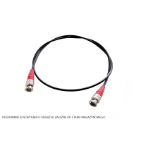 Kabel SDI HD/4K 75 Ohm, BNC(M)-BNC(M) 1m giętki, kolor czarny